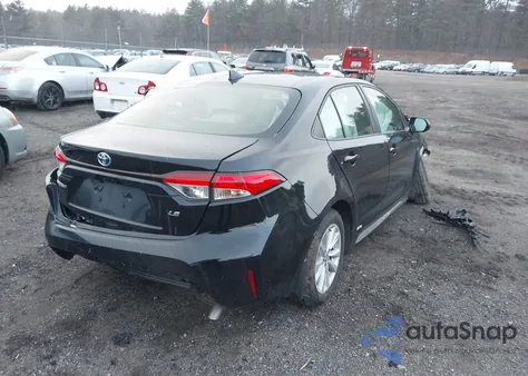 2025 Toyota Corolla Hybrid Le from USA, damaged, VIN JTDBDMHE6SJ014258